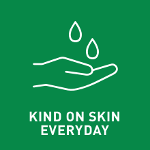 Kind on skin