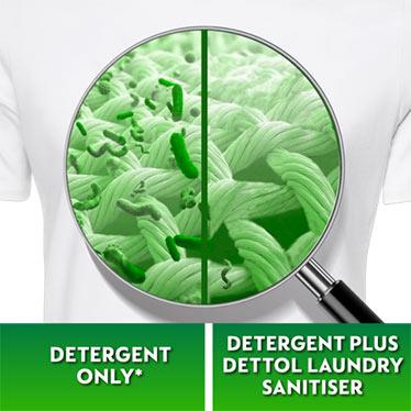 Detergent Plus Dettol Laundry Sanitiser