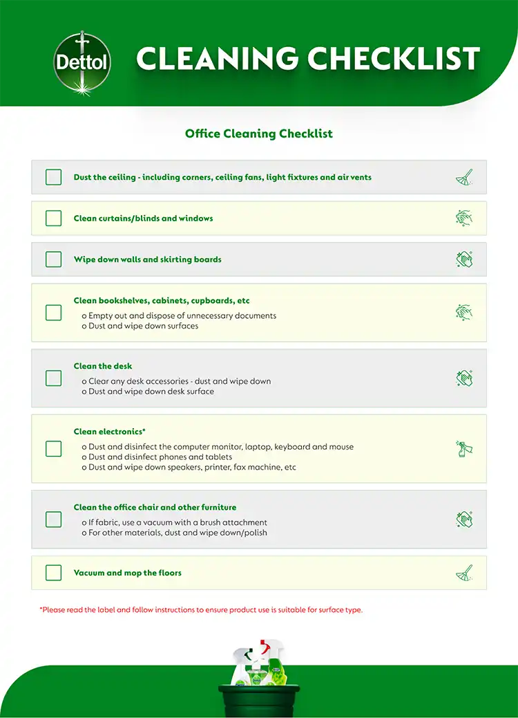 Mastering the Art of Office Cleaning: Handy Checklist Tips