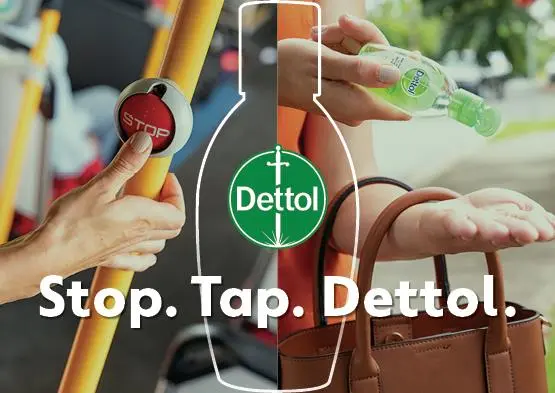 Banner Stop Tap Dettol